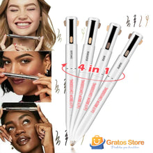 Carregar imagem no visualizador da galeria, BeautyPen - Sobrancelha com alta definição (4 cores em 1)